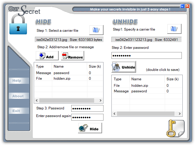 OurSecret