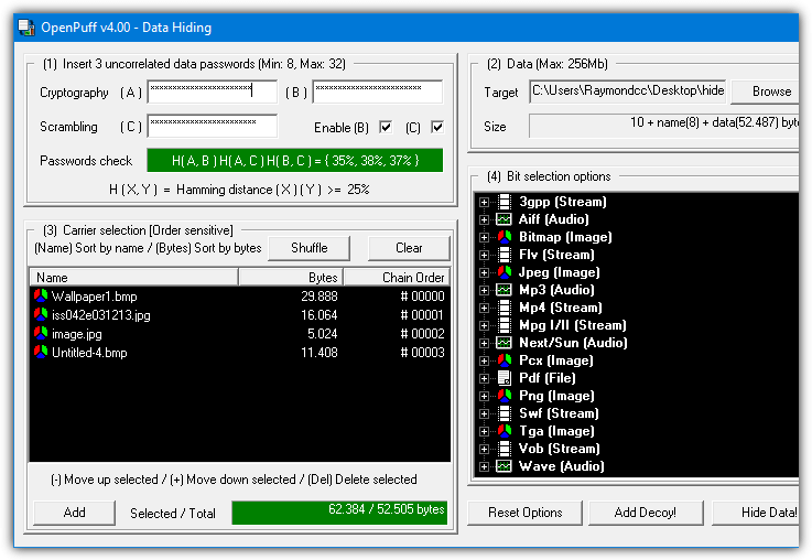 openpuff hide file