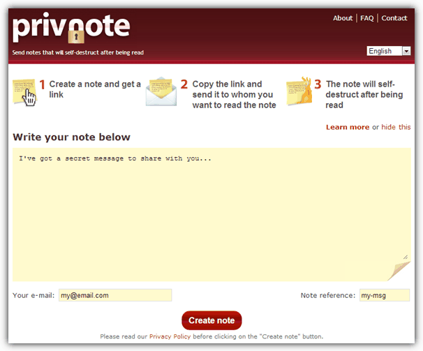 Privnote