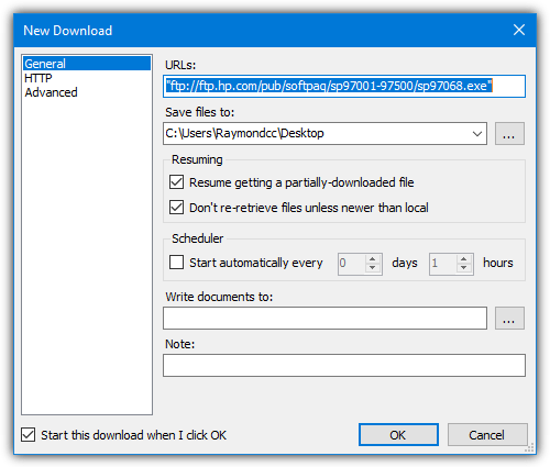 VisualWget New Download