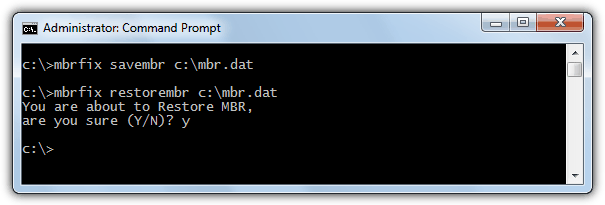 MBRFix
