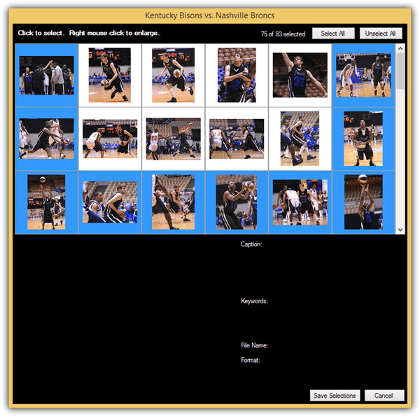 download individual images