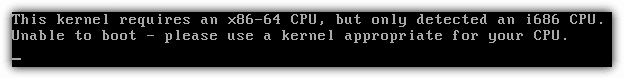 clonezilla unable to boot